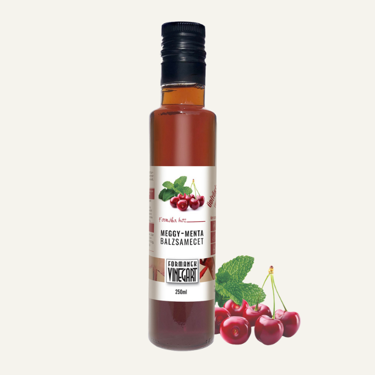 Tokaji balzsamecet – meggy & menta