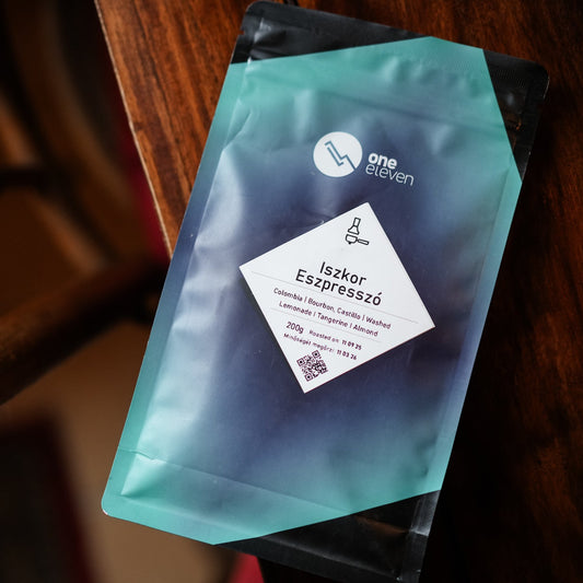 Iszkor szemeskávé 250 g – One Eleven Roastery